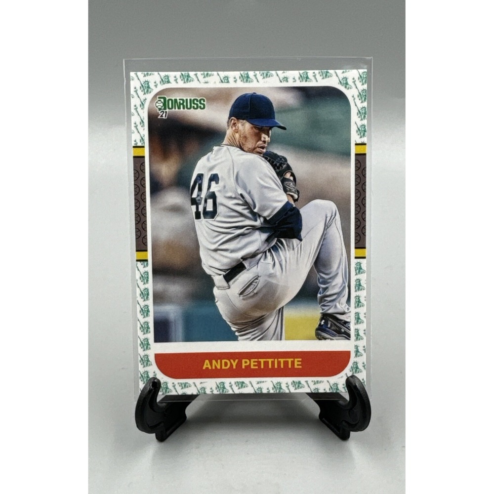 2021 Donruss Retro LIBERTY Variation 1987 #248 Andy Pettitte - New York Yankees‎